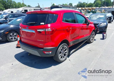 2020 Ford Ecosport Titanium from USA, damaged, VIN MAJ6S3KL2LC363597